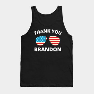 Thank You Brandon for Joe Biden Supporters Tank Top